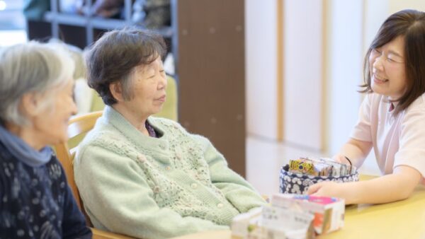母の施設で