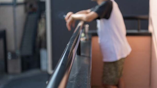 ベランダのタバコの話から